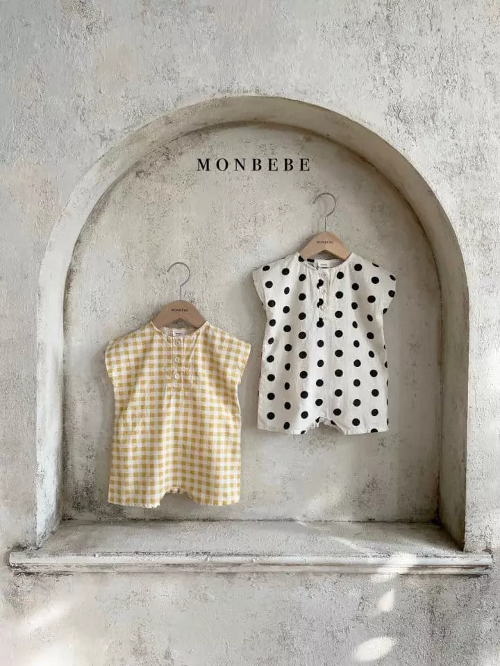 Monbebe - Korean Baby Fashion - #babyfever - Macaroon Bodysuit - 6
