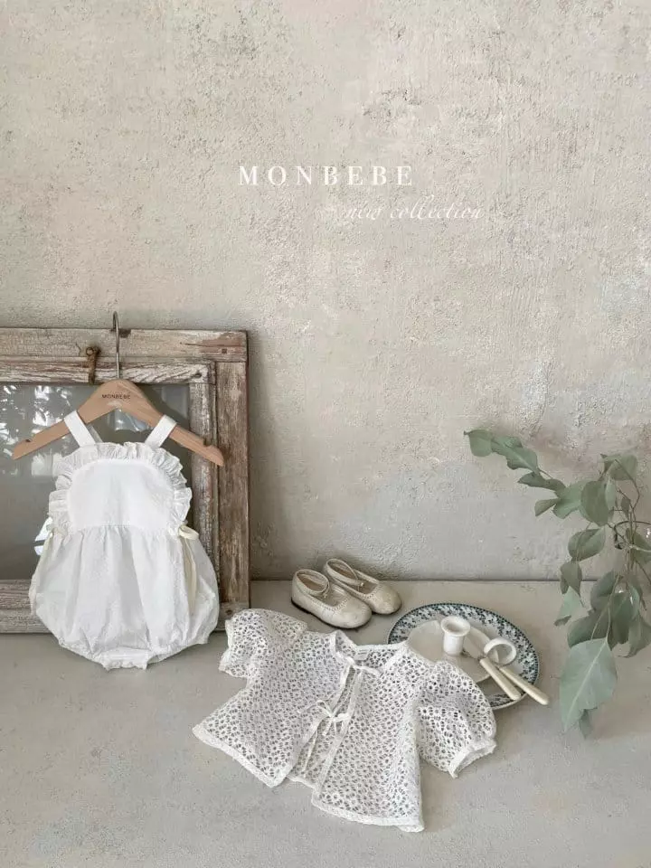 Monbebe - Korean Baby Fashion - #babygirlfashion - Lace Bolero - 6