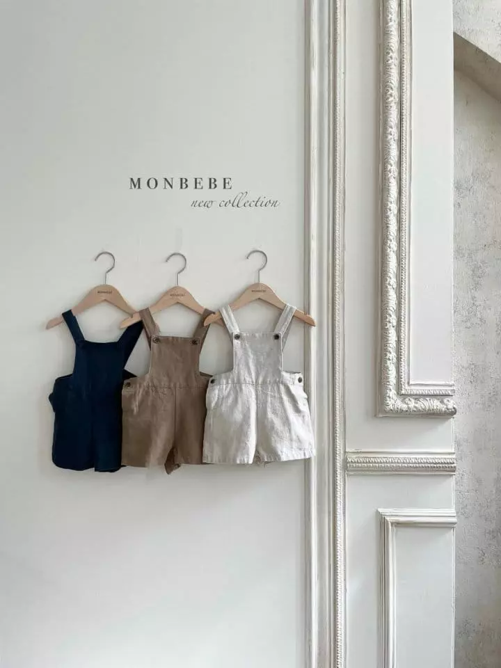 Monbebe - Korean Baby Fashion - #babylifestyle - Nania Dungarees Pants