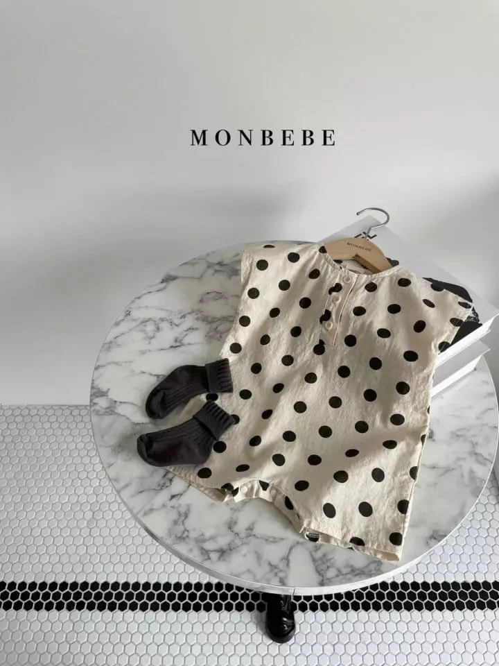 Monbebe - Korean Baby Fashion - #babylifestyle - Macaroon Bodysuit - 8