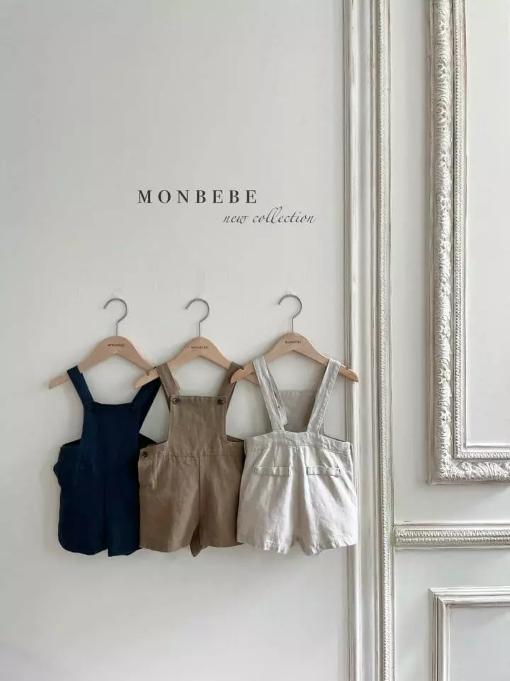Monbebe - Korean Baby Fashion - #babyoninstagram - Nania Dungarees Pants - 2