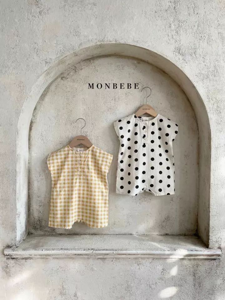 Monbebe - Korean Baby Fashion - #babyootd - Macaroon Bodysuit - 10