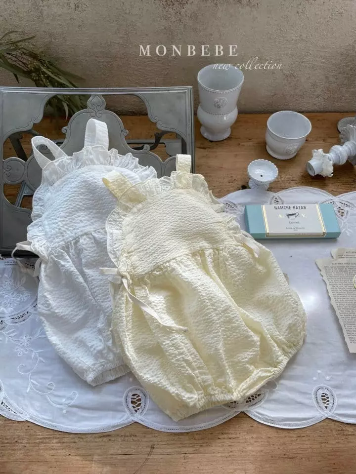 Monbebe - Korean Baby Fashion - #babyoutfit - Ripple Bodysuit