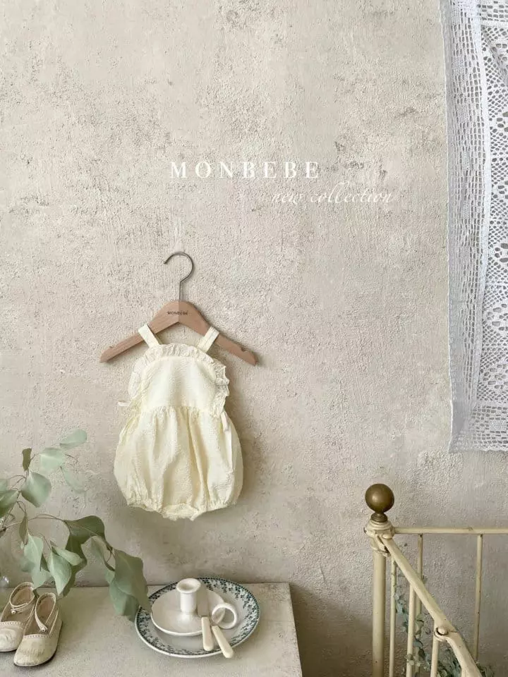 Monbebe - Korean Baby Fashion - #onlinebabyboutique - Ripple Bodysuit - 4