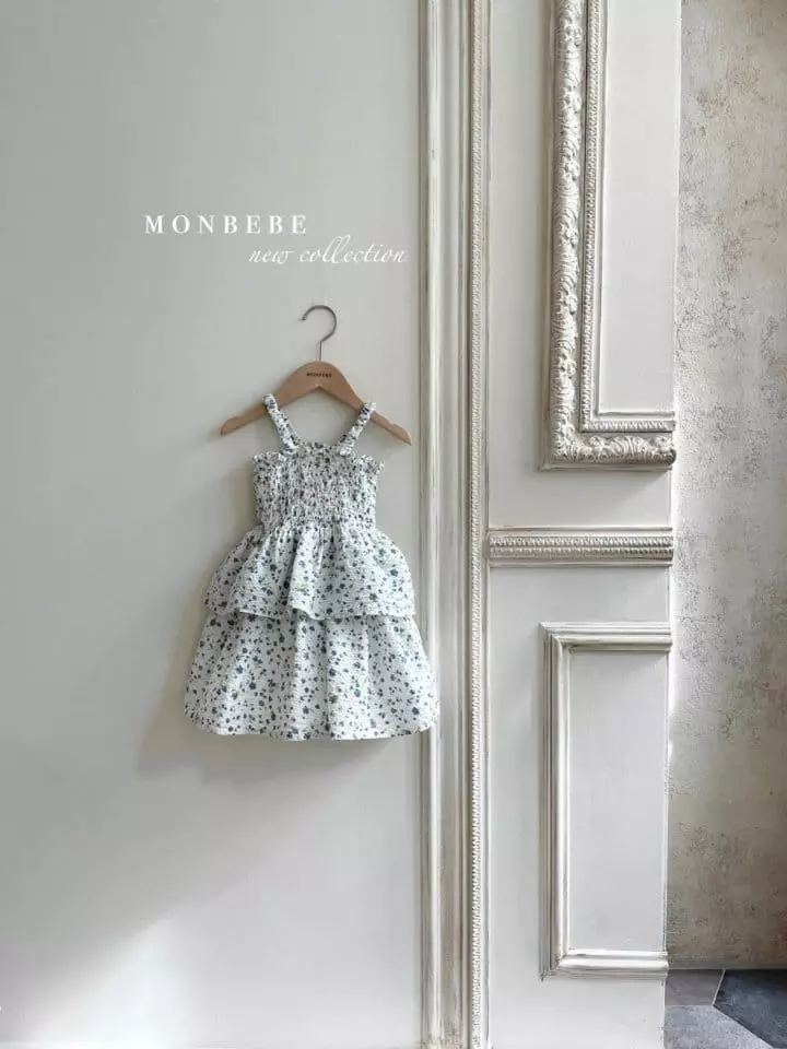 Monbebe - Korean Children Fashion - #childofig - Blue Berry One-piece - 4