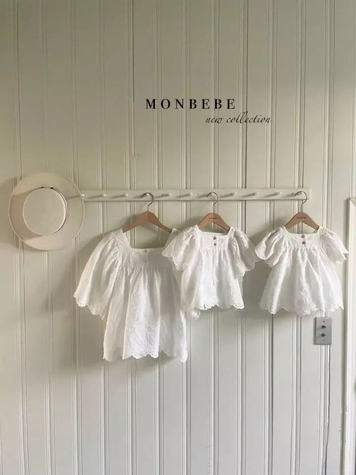Monbebe - Korean Children Fashion - #childrensboutique - J Lace Blouse - 8
