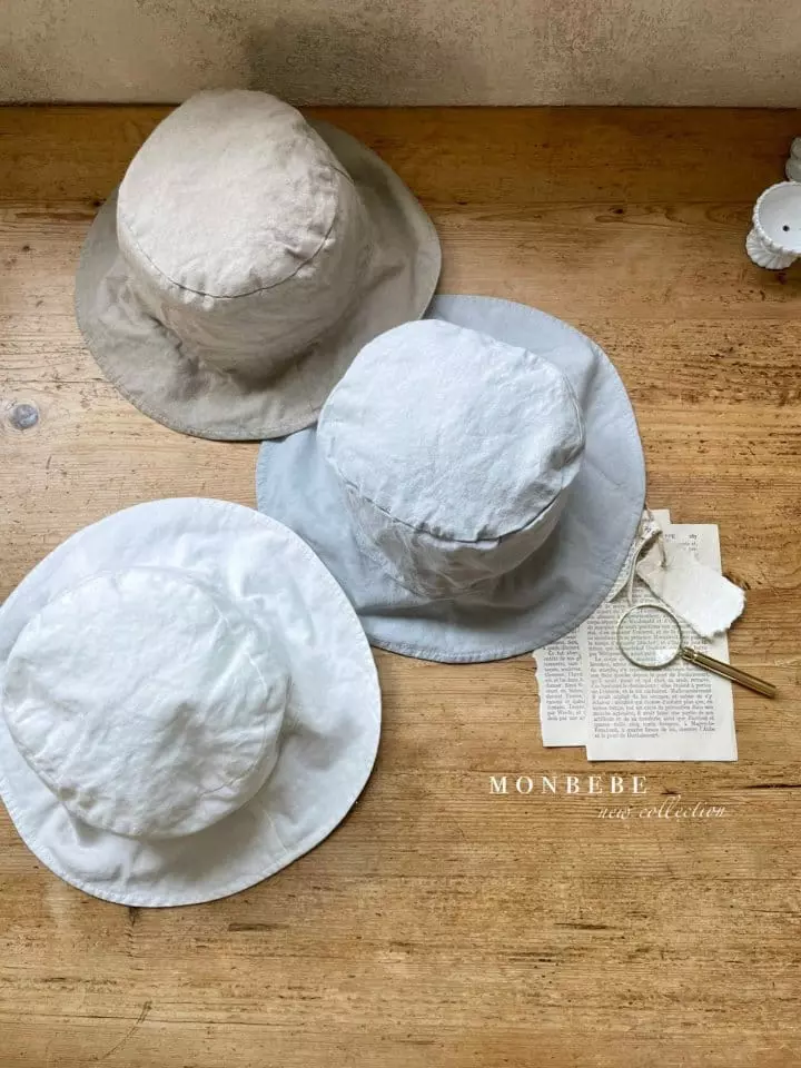 Monbebe - Korean Children Fashion - #designkidswear - Linen Bucket Hat - 11