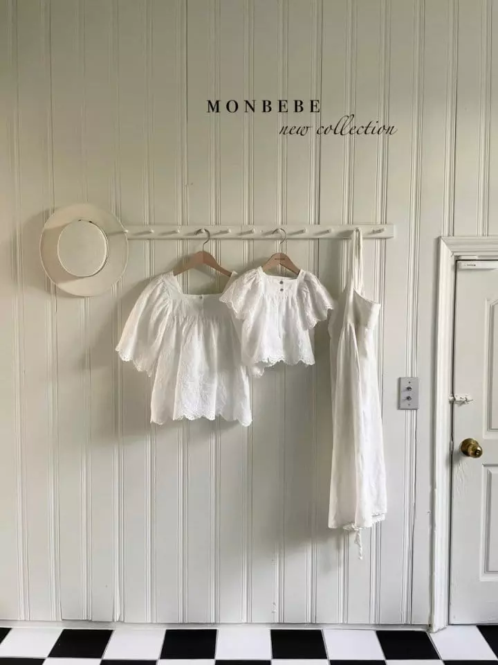Monbebe - Korean Children Fashion - #minifashionista - J Lace Blouse - 2