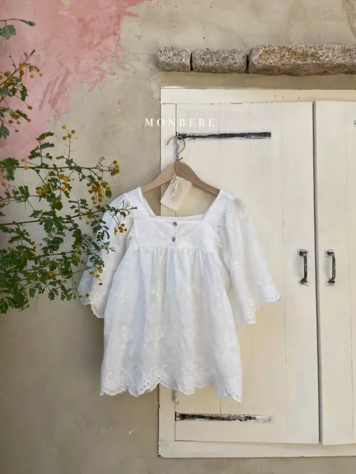 Monbebe - Korean Women Fashion - #momslook - Mom J Lace Blouse - 7