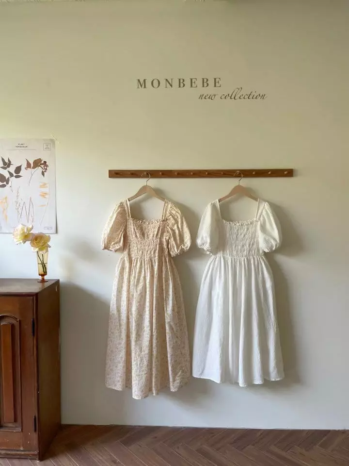 Monbebe - Korean Women Fashion - #momslook - Mom Rose Gold One-piece - 2