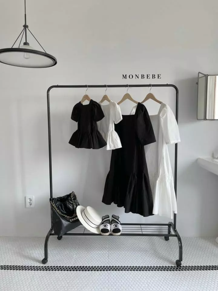 Monbebe - Korean Women Fashion - #thatsdarling - Mom Empire One-piece - 3
