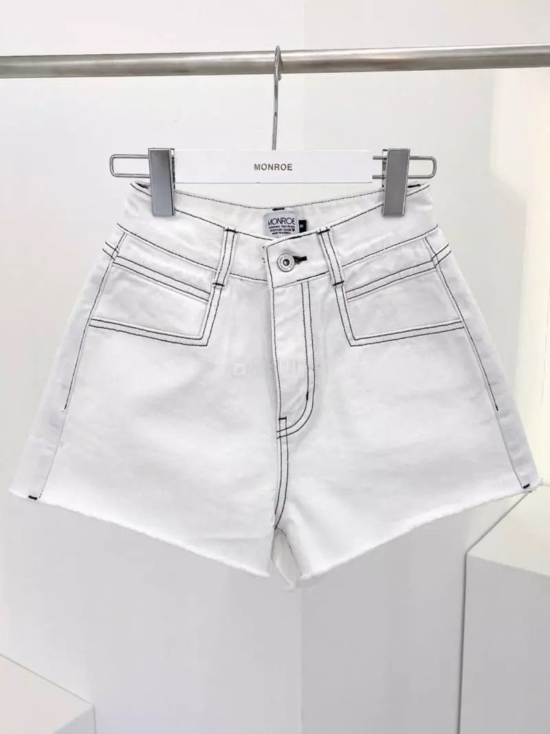 Monroe - Korean Women Fashion - #momslook - Stitch Shorts