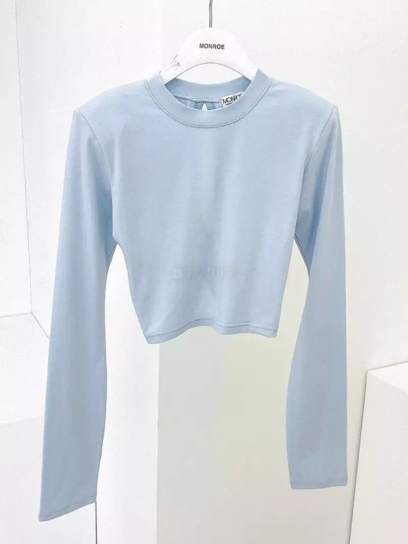 Monroe - Korean Women Fashion - #momslook - Twist Tee