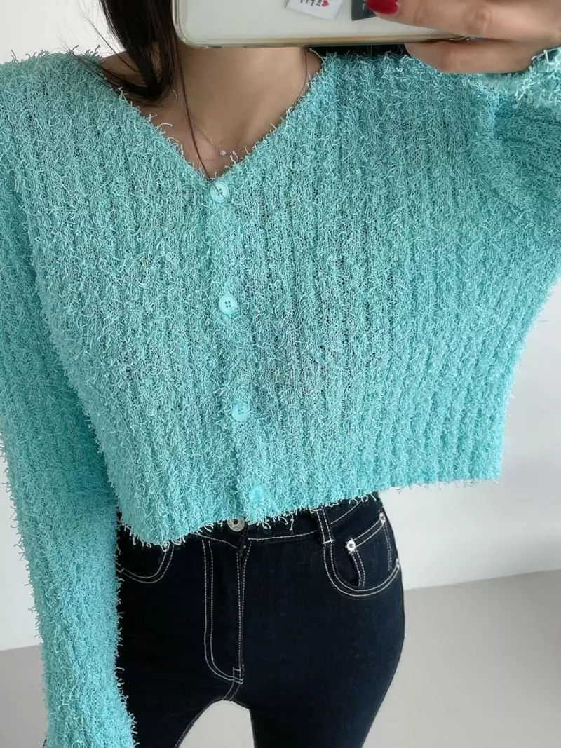 Monroe - Korean Women Fashion - #momslook - Tail Rib Cardigan