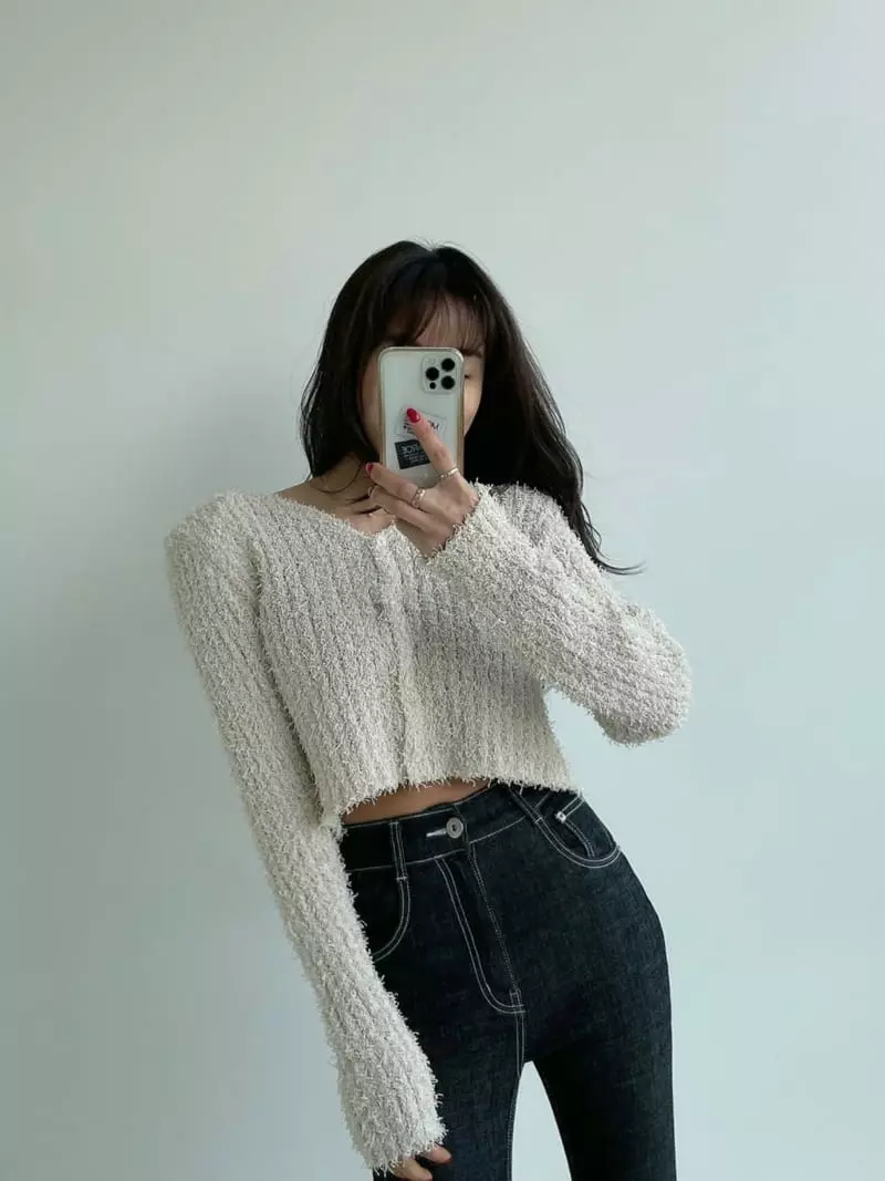 Monroe - Korean Women Fashion - #momslook - Tail Rib Cardigan - 3