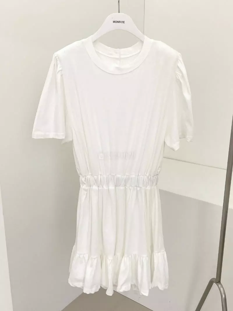 Monroe - Korean Women Fashion - #momslook - Frill Jumpsuit - 2
