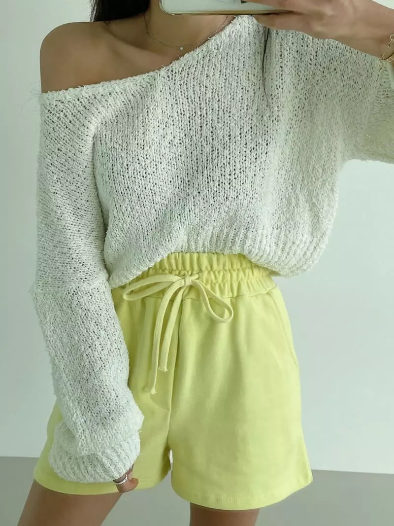 Monroe - Korean Women Fashion - #momslook - Color Dengo Shorts - 2