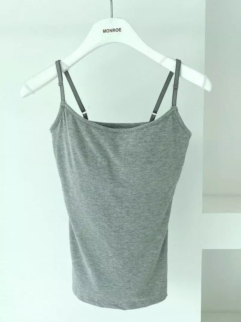 Monroe - Korean Women Fashion - #pursuepretty - Einner Pad Sleeveless - 4