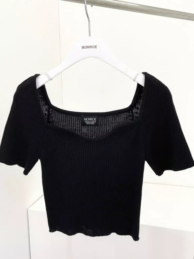Monroe - Korean Women Fashion - #restrostyle - Wave Rib Knit - 3