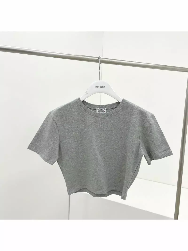 Monroe - Korean Women Fashion - #romanticstyle - Regular Tee - 3