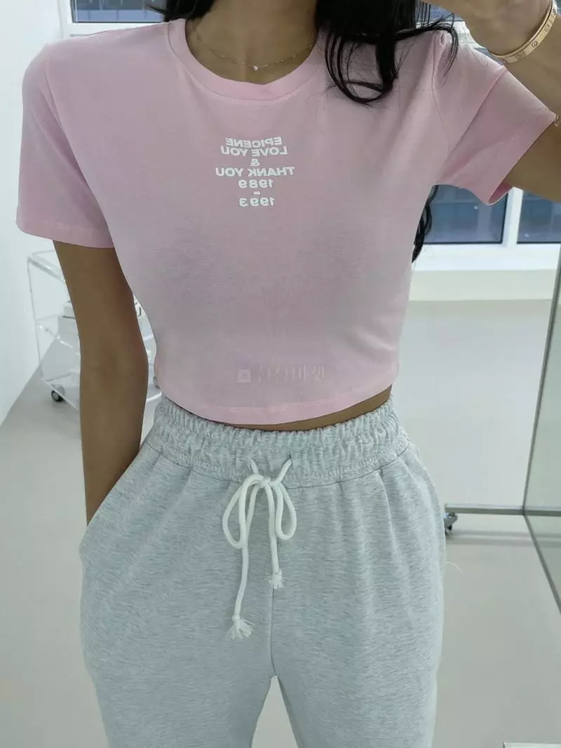 Monroe - Korean Women Fashion - #romanticstyle - Thank You Tee - 2