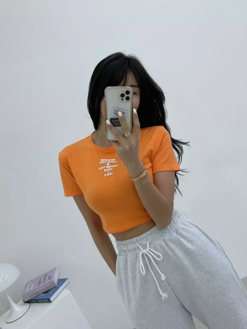 Monroe - Korean Women Fashion - #shopsmall - Thank You Tee - 3