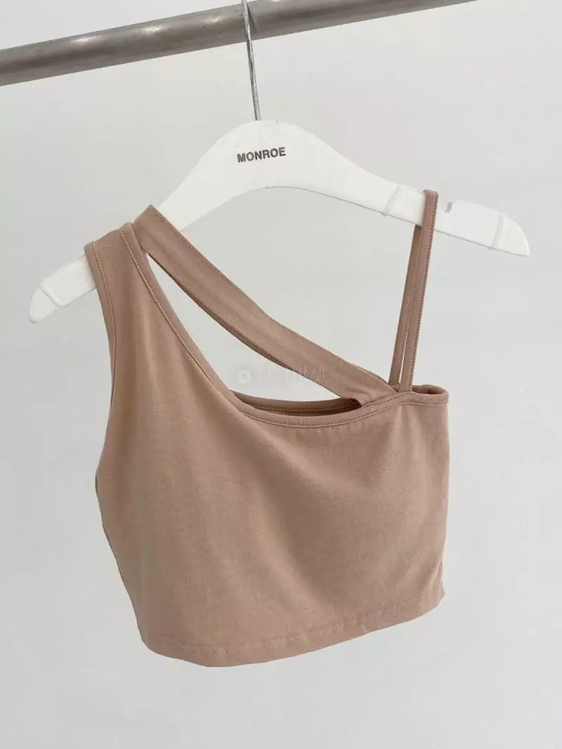 Monroe - Korean Women Fashion - #shopsmall - Unbal Pad Top