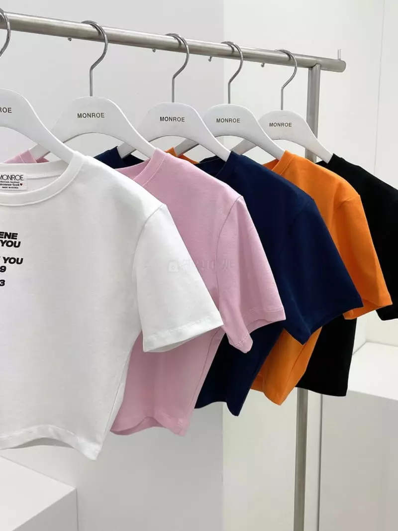 Monroe - Korean Women Fashion - #shopsmall - Thank You Tee - 4