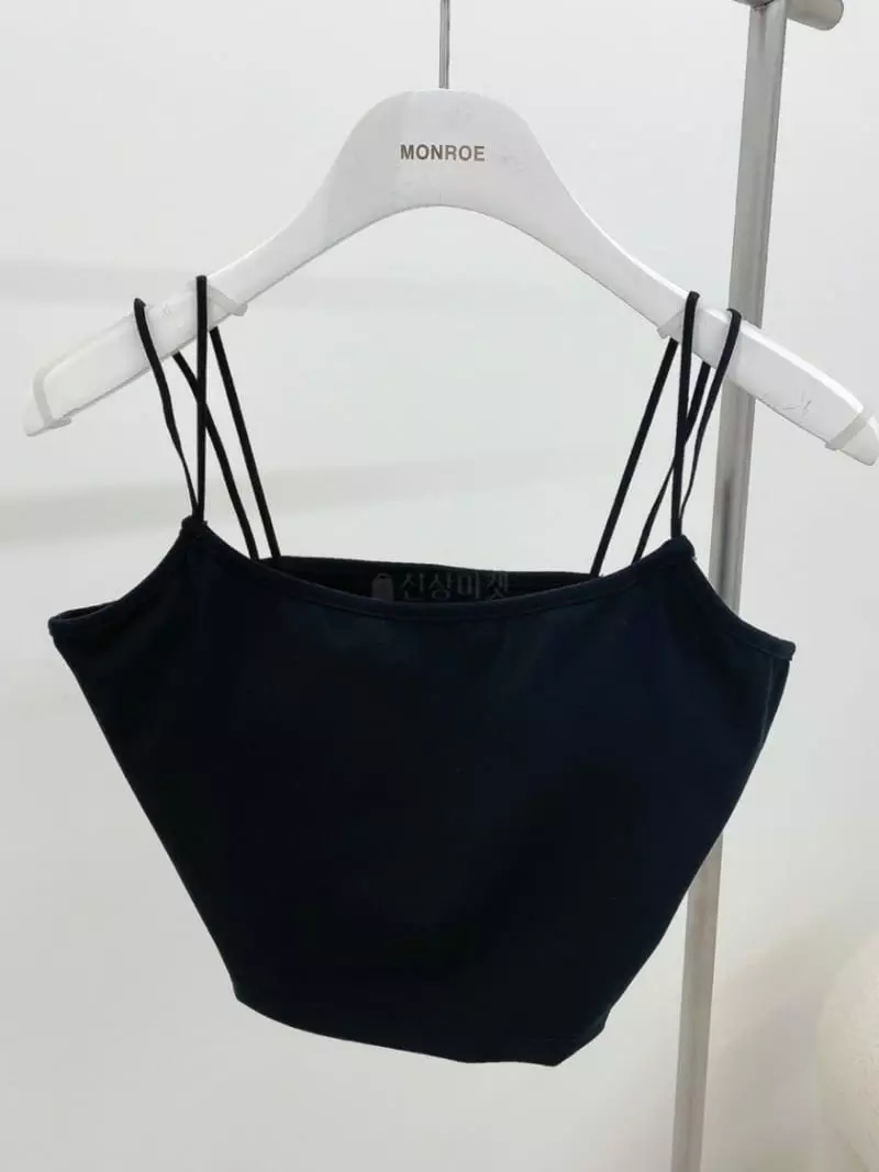 Monroe - Korean Women Fashion - #thatsdarling - Two Stripes Sleeveless - 2
