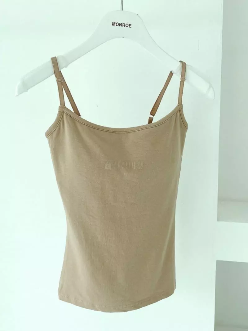 Monroe - Korean Women Fashion - #vintageinspired - Einner Pad Sleeveless