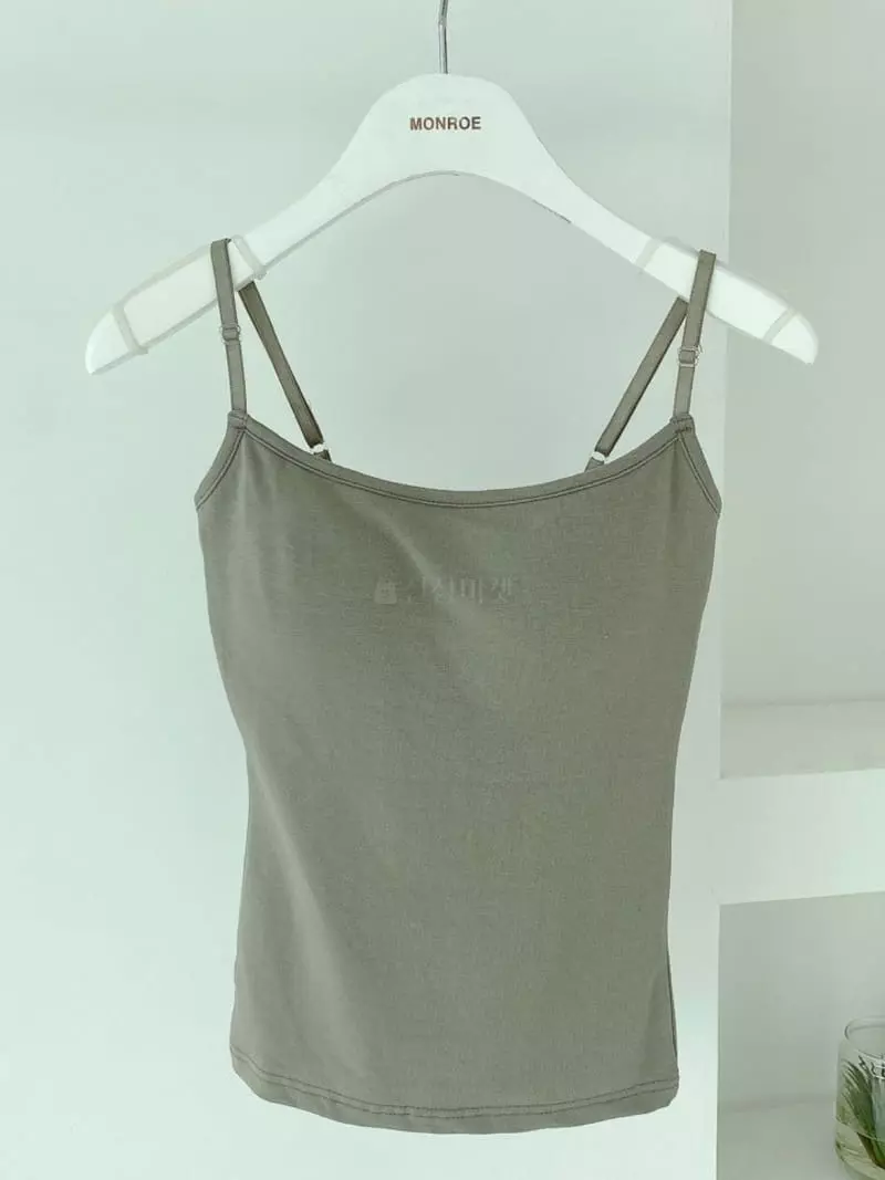 Monroe - Korean Women Fashion - #vintagekidsstyle - Einner Pad Sleeveless - 2