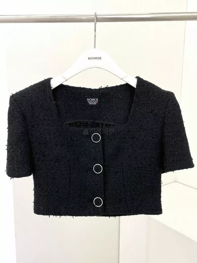 Monroe - Korean Women Fashion - #womensfashion - Shasha Twid Jacket