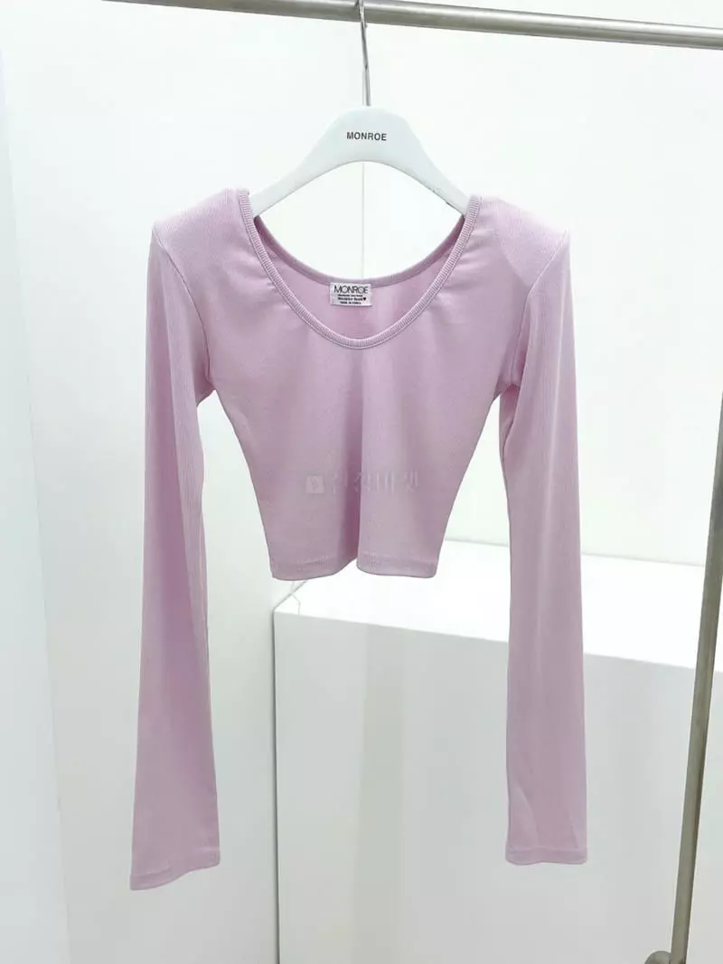 Monroe - Korean Women Fashion - #womensfashion - Mimi Rib Tee