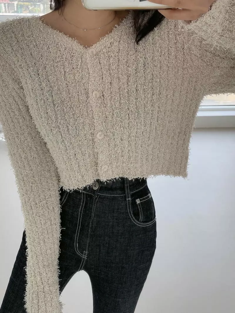 Monroe - Korean Women Fashion - #womensfashion - Tail Rib Cardigan - 2