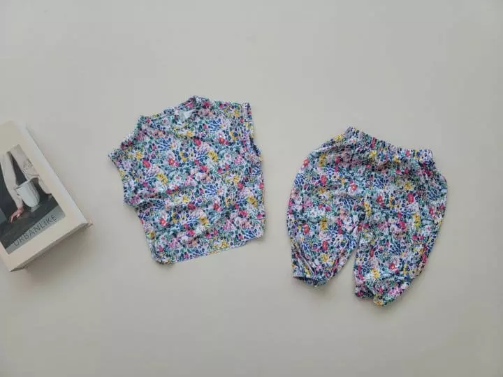 Moran - Korean Baby Fashion - #smilingbaby - Mon Blan Top Bottom Set - 8