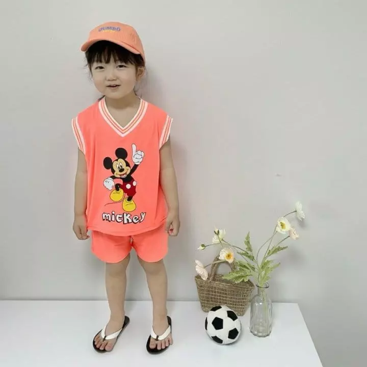 Moran - Korean Children Fashion - #Kfashion4kids - Crunch Top Bottom Set - 10