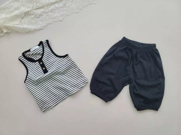 Moran - Korean Children Fashion - #childofig - Mango Button Set - 2