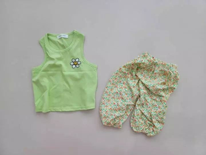 Moran - Korean Children Fashion - #childrensboutique - Dasiy Mango Sleeveless