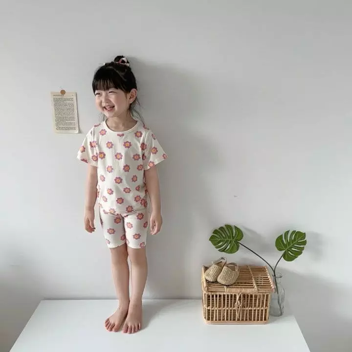 Moran - Korean Children Fashion - #designkidswear - Monon Flowerr Easywear - 2