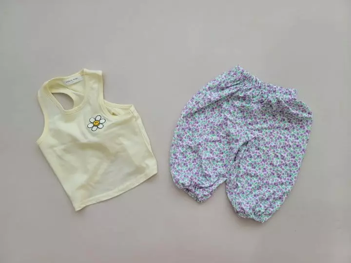 Moran - Korean Children Fashion - #discoveringself - Dasiy Mango Sleeveless - 3