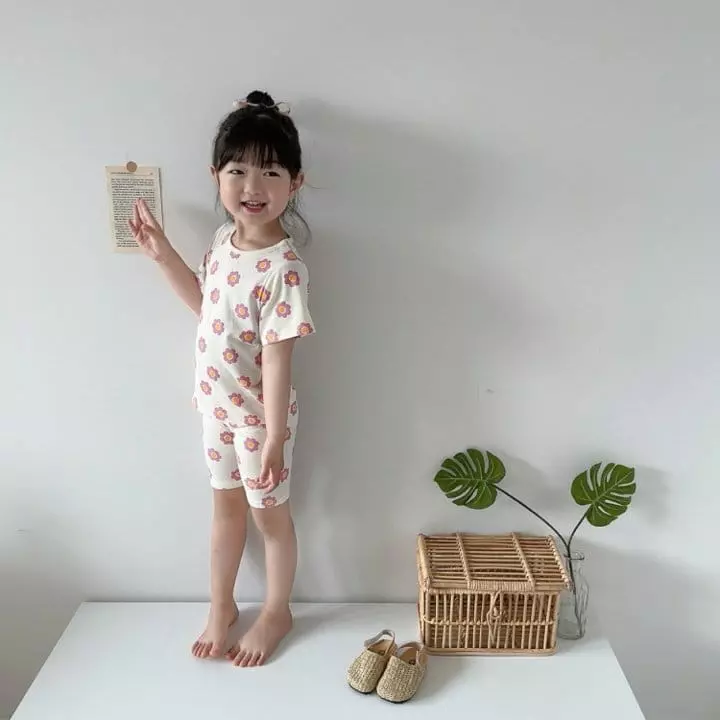 Moran - Korean Children Fashion - #kidsshorts - Monon Flowerr Easywear - 5