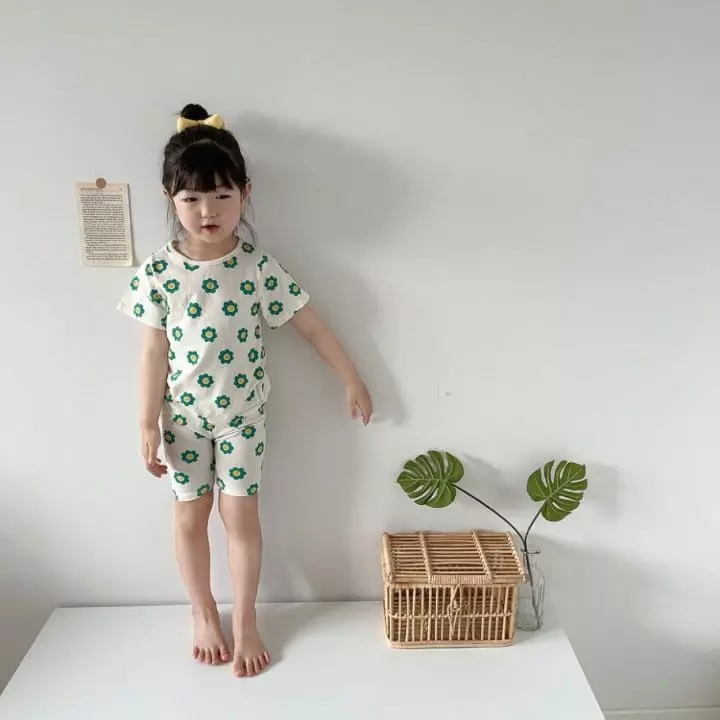Moran - Korean Children Fashion - #kidsstore - Monon Flowerr Easywear - 6
