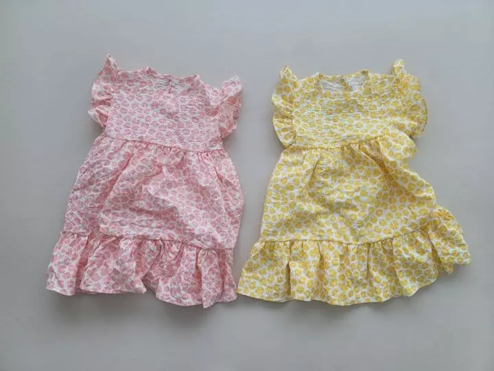 Moran - Korean Children Fashion - #kidzfashiontrend - Lime Long One-piece - 8