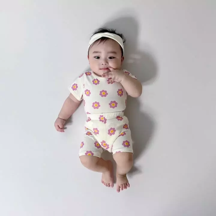 Moran - Korean Children Fashion - #minifashionista - Monon Flowerr Easywear - 11