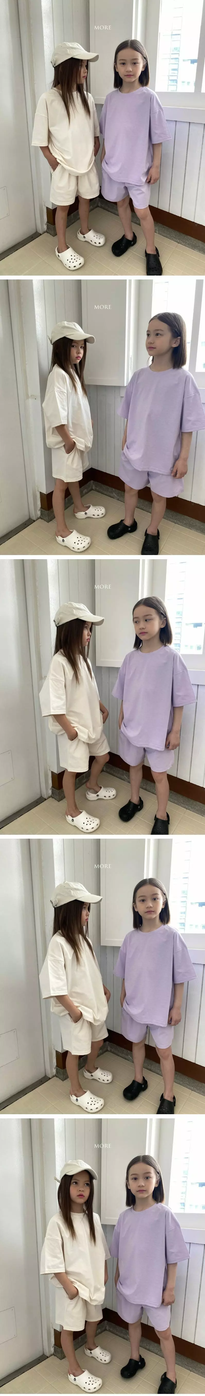 More - Korean Children Fashion - #childofig - Airism Top Bottom Set - 2
