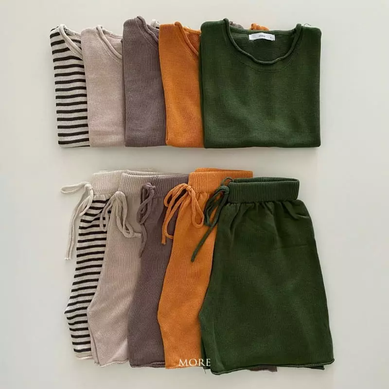 More - Korean Children Fashion - #kidsstore - Daily Sleeveless Knit sEt