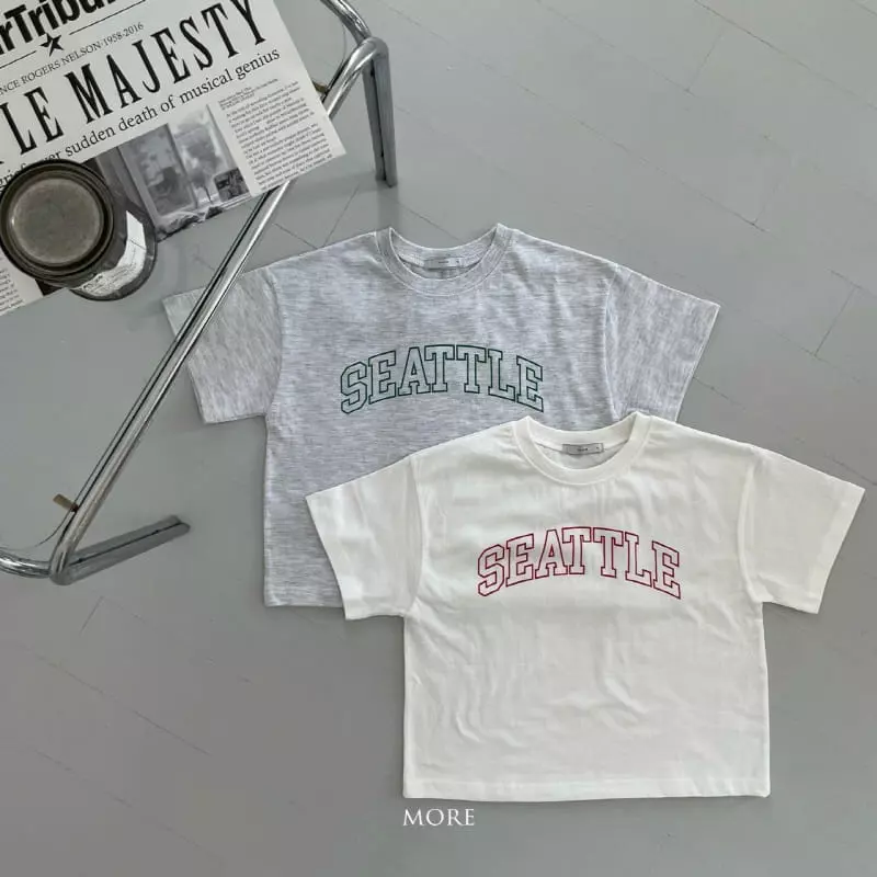 More - Korean Children Fashion - #kidsstore - Seattle Tee