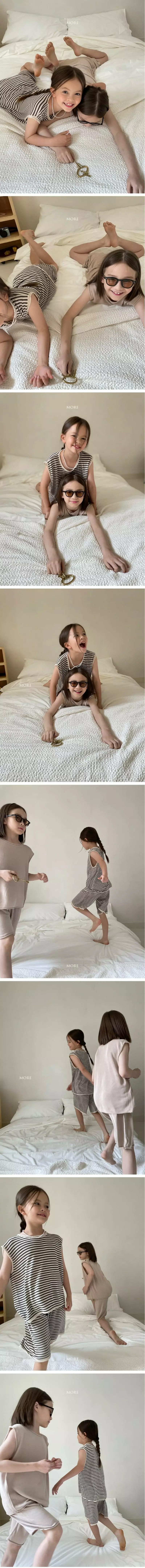 More - Korean Children Fashion - #kidzfashiontrend - Daily Sleeveless Knit sEt - 2