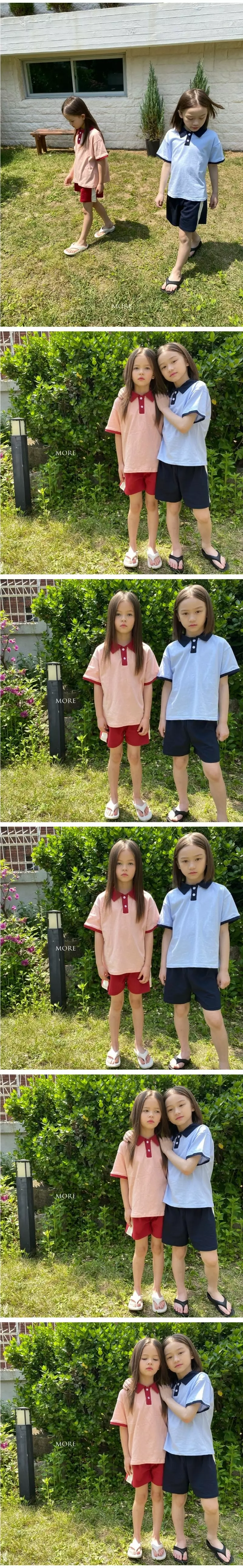 More - Korean Children Fashion - #magicofchildhood - School Top Bottom Set - 3