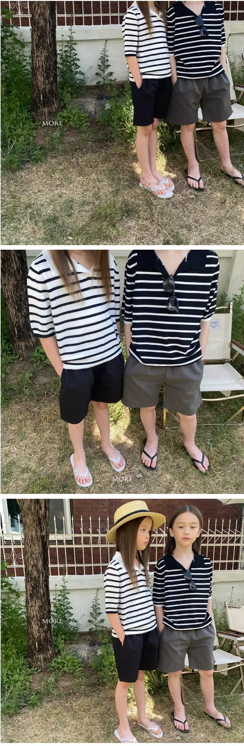 More - Korean Children Fashion - #magicofchildhood - Strpes Summer Knit Tee - 3